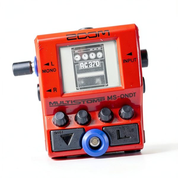 MS-60B+ Bass Multi-Effects Pedal Red Plastic-3