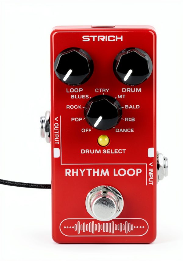 Electric Guitar Looper SL-03 Aluminum Red-5