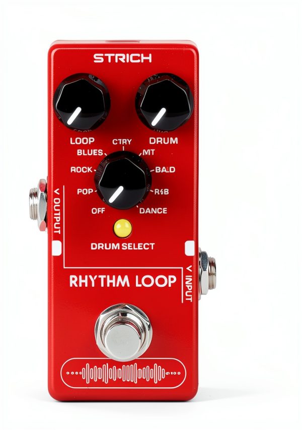 Electric Guitar Looper SL-03 Aluminum Red-3