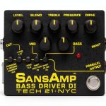 Bass Preamp/DI Pedal BSDR-V2 Black Bass Guitar-0