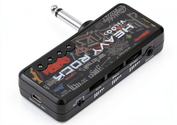 Electric Guitar Headphone Amp by LANRU Compact Design-4