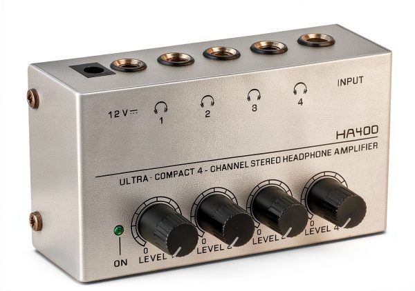 Electric Guitar Headphone Amps by HA400 Metal 4 Channel-0