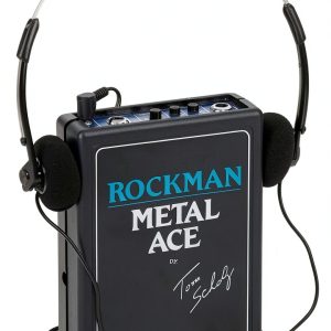 Bass Ace Electric Guitar Headphone Amp Black BA-0