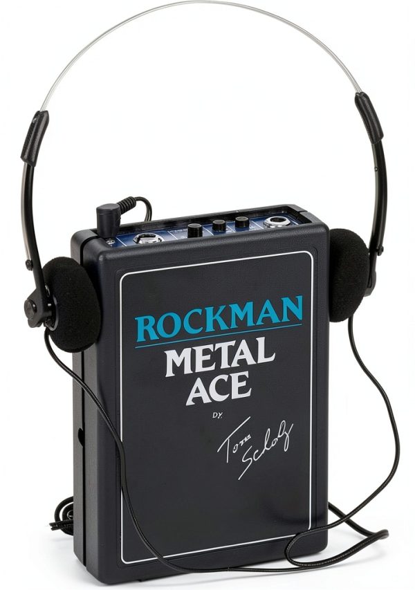 Bass Ace Electric Guitar Headphone Amp Black BA-0