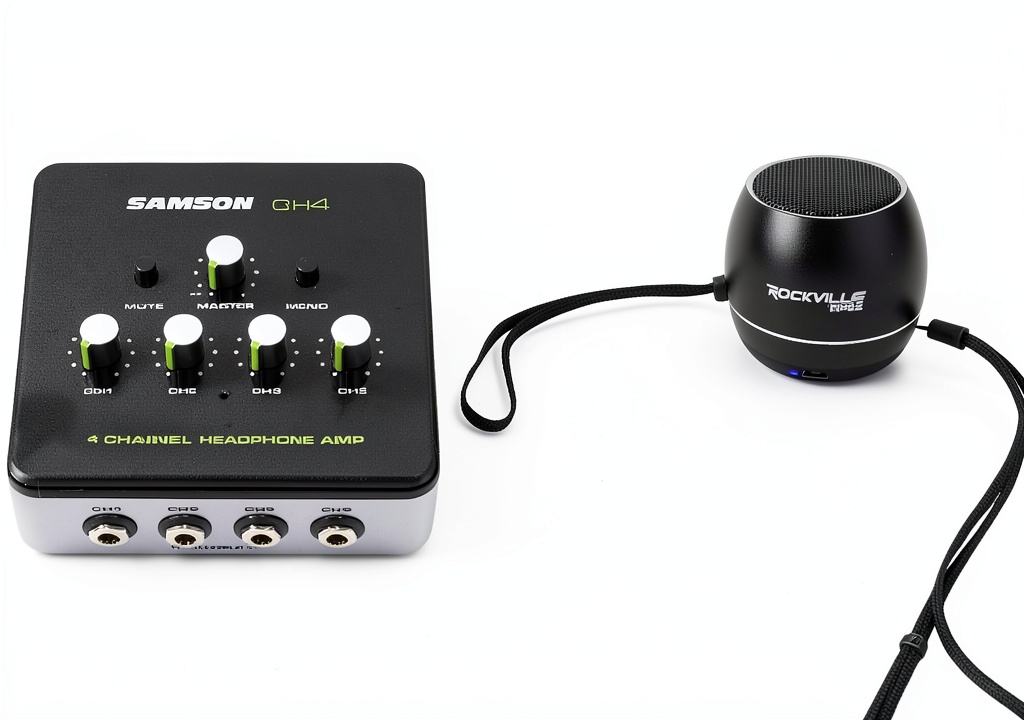 Rockville RPB3-BLACK Handheld Wireless Bluetooth Speakers