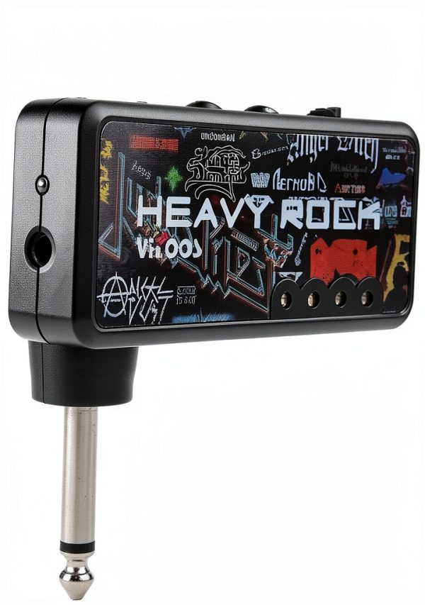 Electric Guitar Headphone Amp by LANRU Compact Design-0