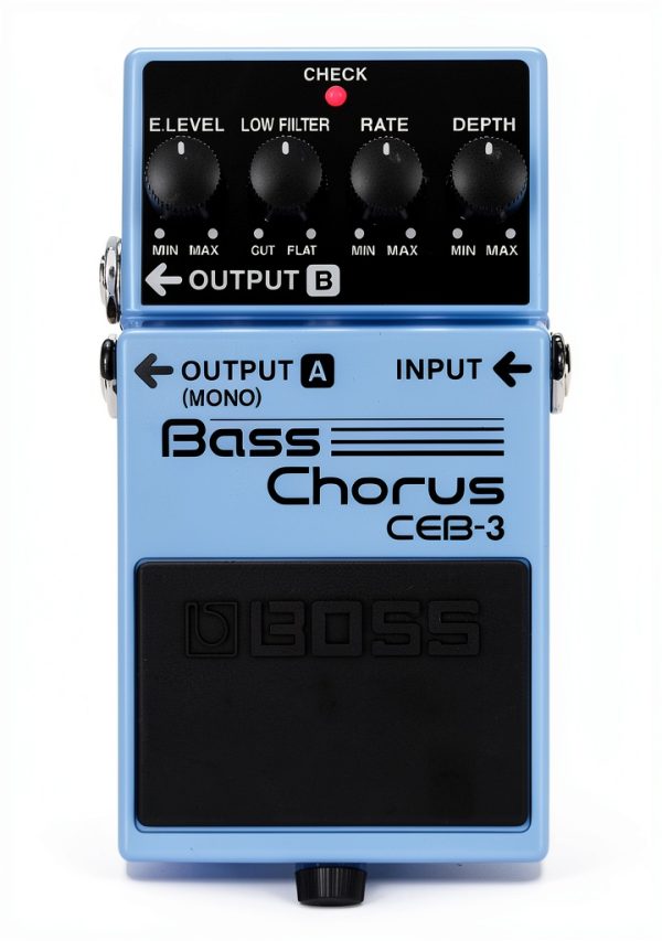 Bass Chorus Pedal CEB-3 Blue Plastic for Bassists-0