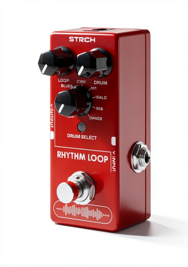 Electric Guitar Looper SL-03 Aluminum Red-6