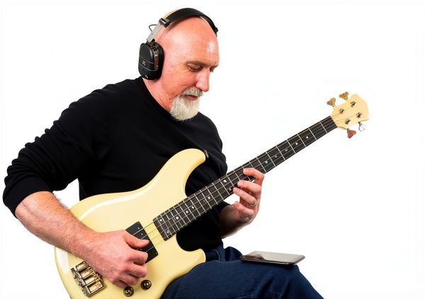 BOSS Wireless Bass Guitar Headphones-4