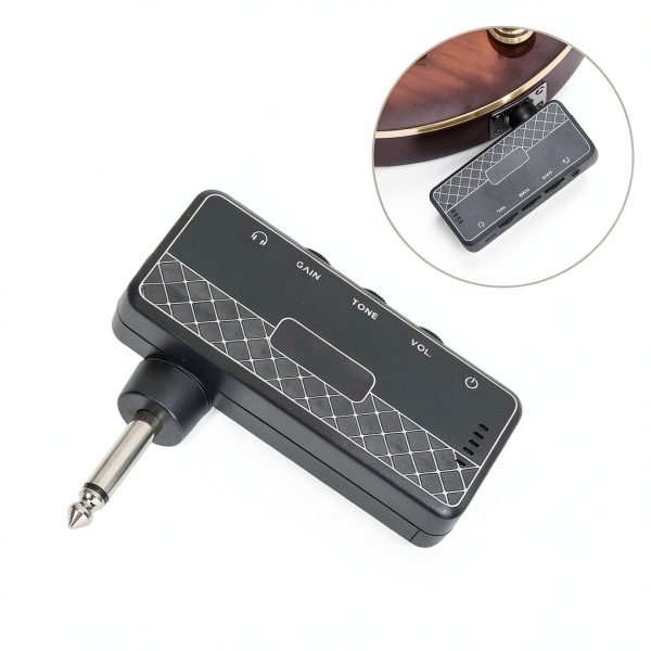 PenRux Electric Guitar Headphone Amp for Quiet Practice-3