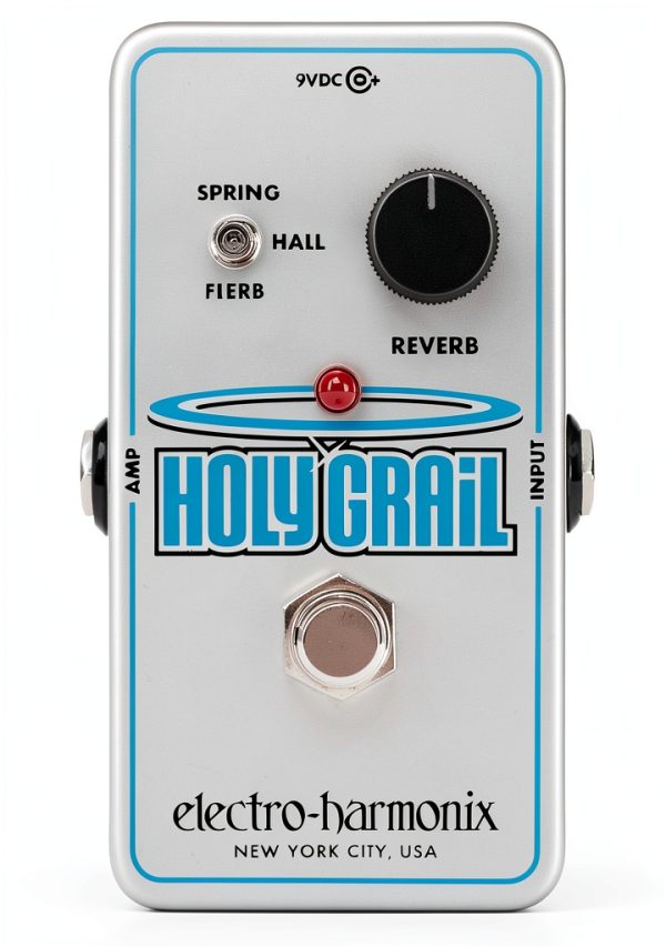 Holy Grail Nano Guitar Reverb Pedal Black 9V-0