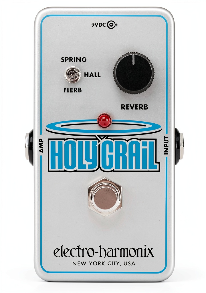 Holy Grail Nano pedal on a gigging guitarist's pedalboard