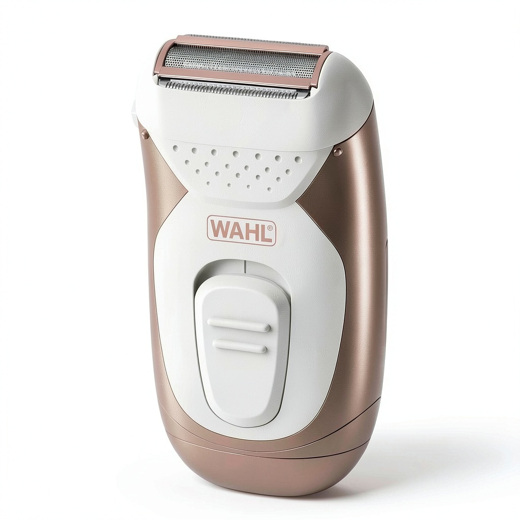 Wahl Women's Foil Shaver being used in a modern bathroom shower