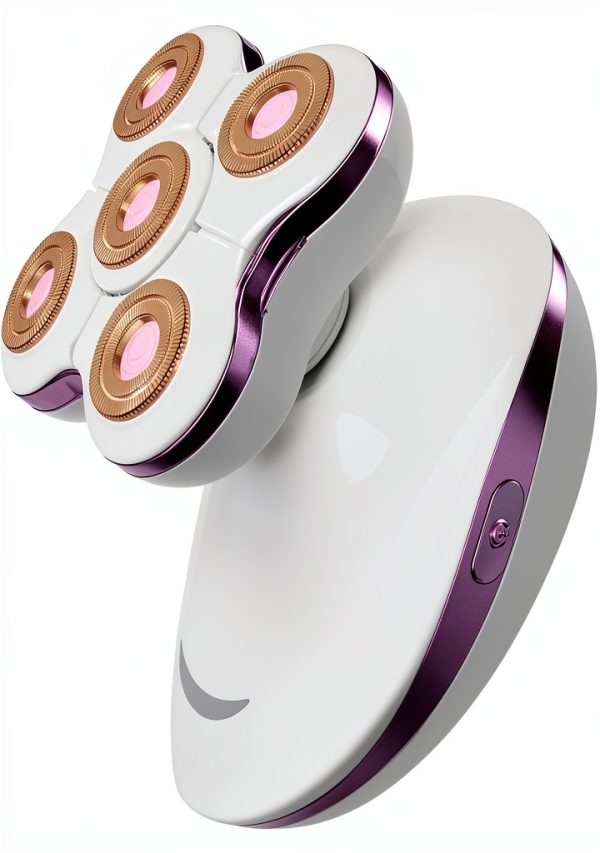 Foil Shaver VIMC 5 Blade Gold Plated Pink Razor-0