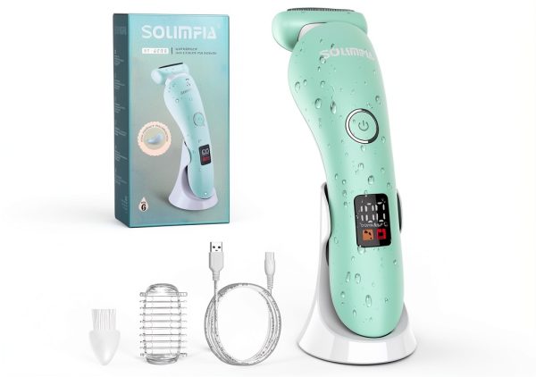Solimpia Lady Shaver Waterproof USB Rechargeable-0