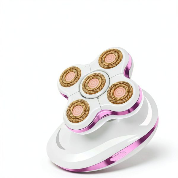 Foil Shaver VIMC 5 Blade Gold Plated Pink Razor-2
