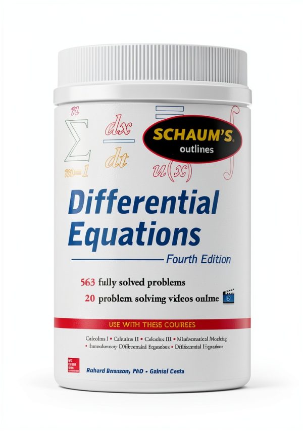 Schaum's Outlines Differential Equations 4th Edition Kindle eBook by-0