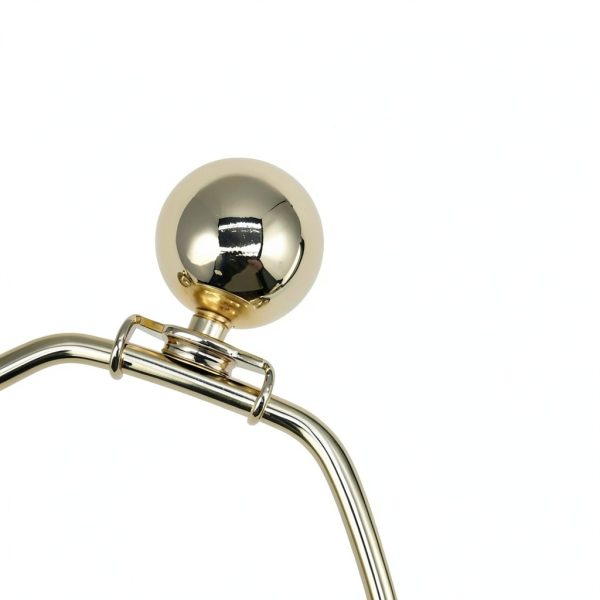 Golden Lamp Screw Caps Nut Cover Ball Knob 2 Pack Furniture Lighting-2
