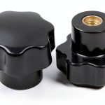 Plum Bakelite Hand Tighten Nuts M4-M16 Copper Thread Handle Nuts-0