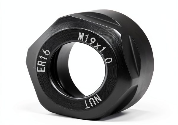 FILFEEL ER16 Collet Nut CNC Milling Chuck Holder Black M19x1.0-7