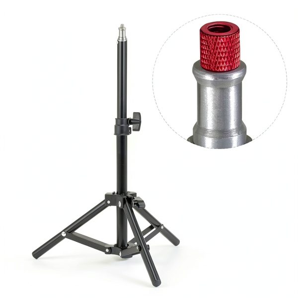 uxcell 1/4-20 x 10mm Hand Screw Nut Alloy Diamond Knurl Red 2pcs-3
