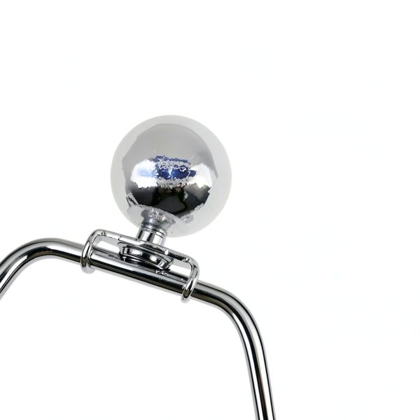 Nickel Lamp Decoration Screw Caps Nut Cover - 2 Pack Ball Knob-2