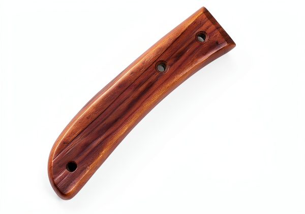 Angoily Simple to Install Knife Handle Wood Replacement for Kitchen Knife Grip Handle-4