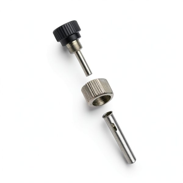 3-piece Soldering Iron Accessories Set Stainless Steel Sleeve Handle Parts for Hot Plate Electric Soldering Station-1