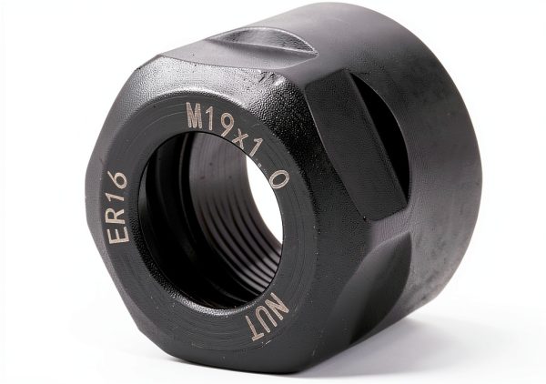 FILFEEL ER16 Collet Nut CNC Milling Chuck Holder Black M19x1.0-5