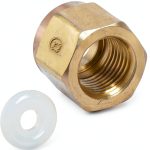 Western Enterprises#6-CO-2P, Plastic Grip Nut CGA-320-0