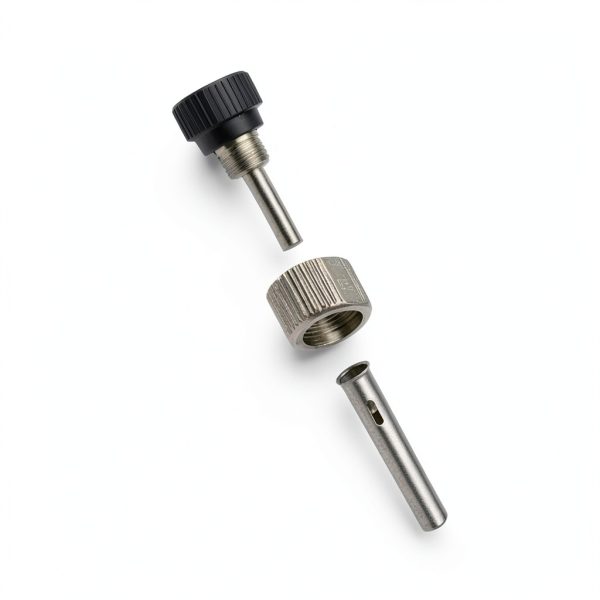 3-piece Soldering Iron Accessories Set Stainless Steel Sleeve Handle Parts for Hot Plate Electric Soldering Station-8