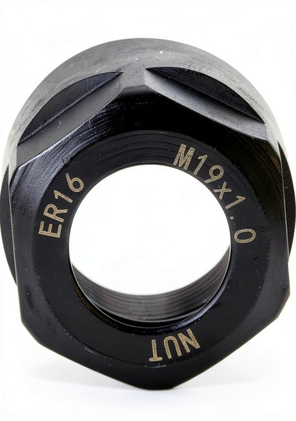 FILFEEL ER16 Collet Nut CNC Milling Chuck Holder Black M19x1.0-3
