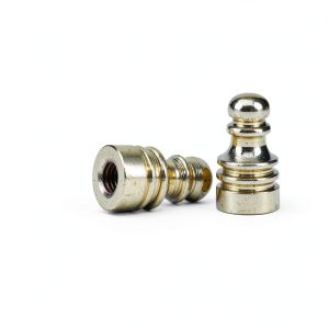 Golden Lamp Screw Caps Nut Cover, Chess Piece Shape, 2 Pack DIY-0