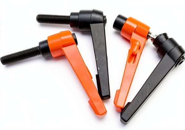 Clamping Handles M5 Orange Adjustable Lever Nut by GatherTOOL-3