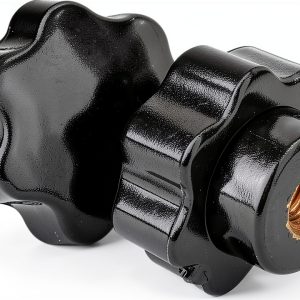 Through Hole Star Handle Nut by IIVVERR Bakelite M5 to M12 2 Piece Set-0