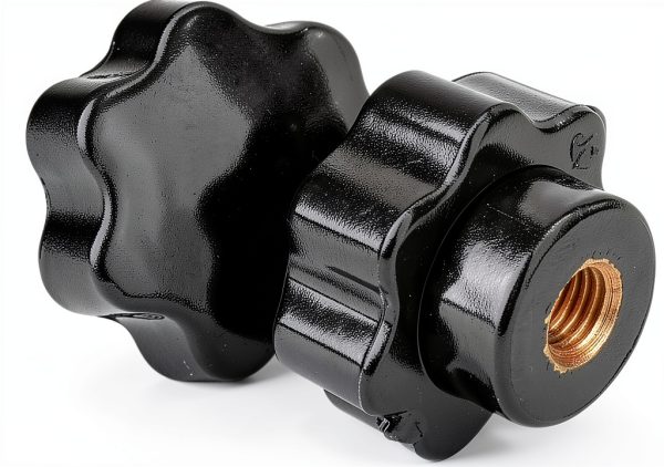 Through Hole Star Handle Nut by IIVVERR Bakelite M5 to M12 2 Piece Set-0