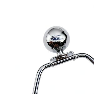 Nickel Lamp Decoration Screw Caps Nut Cover - 2 Pack Ball Knob-0