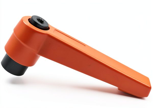 Clamping Handles M5 Orange Adjustable Lever Nut by GatherTOOL-0