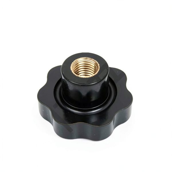 Plum Bakelite Hand Tighten Nuts M4-M16 Copper Thread Handle Nuts-1