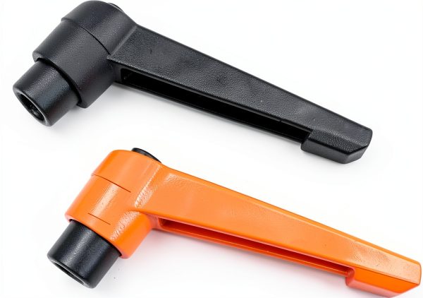 Clamping Handles M5 Orange Adjustable Lever Nut by GatherTOOL-1