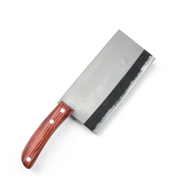Angoily Simple to Install Knife Handle Wood Replacement for Kitchen Knife Grip Handle-2