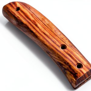 Angoily Simple to Install Knife Handle Wood Replacement for Kitchen Knife Grip Handle-0